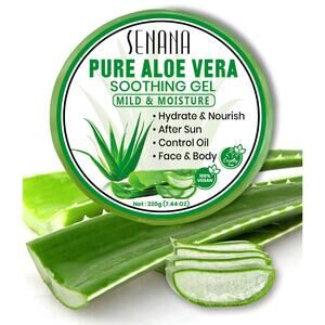 Aloe Vera Body Face Moisturizer Skin Care Dry Skin Anti Wrinkle Acne Scars